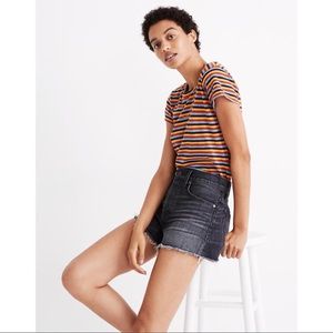 NWOT Madewell Relaxed Denim Shorts sz 27